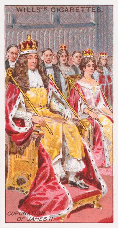 Incoronazione di Giacomo II da English School