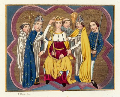 Incoronazione di Re Riccardo II da English School