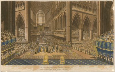 Incoronazione del Re Guglielmo IV e della Regina Adelaide l