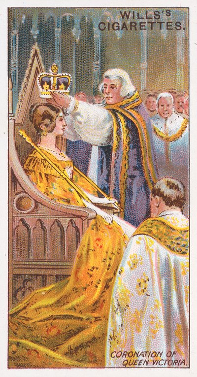 Incoronazione della Regina Vittoria da English School