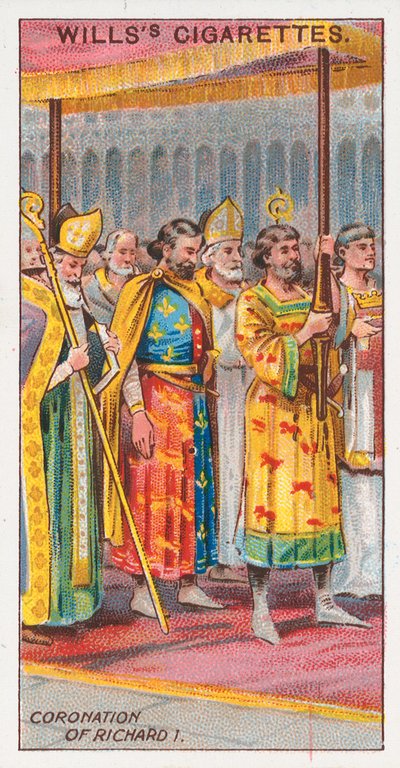 Incoronazione di Riccardo I da English School