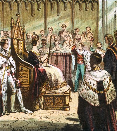 Incoronazione di Vittoria da English School