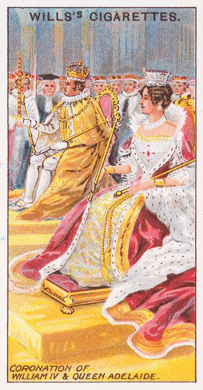 Incoronazione di Guglielmo IV e della Regina Adelaide da English School