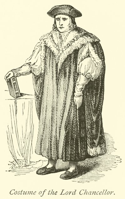 Costume del Lord Cancelliere da English School