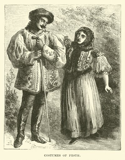 Costumi di Pesth da English School