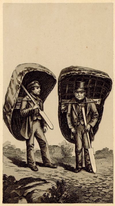 Costumi del Galles: Pescatori di salmoni da English School