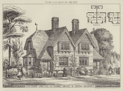 Cottage costruiti a Bushey Heath da English School
