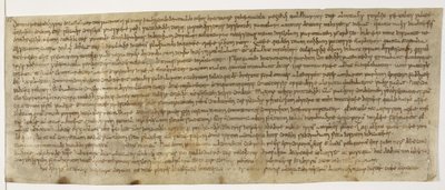 Cotton Augustus ii 18, lettera di Wealdhere (c.704) da English School