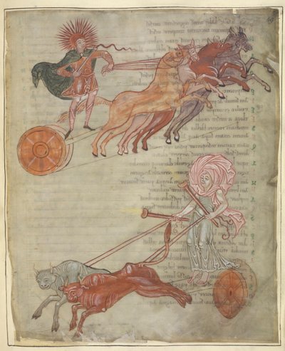 Carri del Sole e della Luna, illustrazione da 