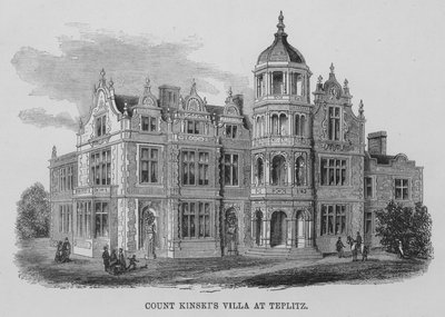 Villa del Conte Kinski a Teplitz da English School
