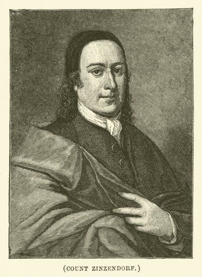 Conte Zinzendorf (incisione) da English School