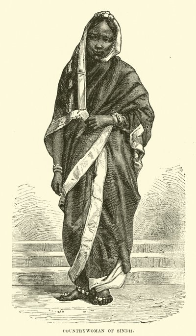 Contadina del Sindh da English School