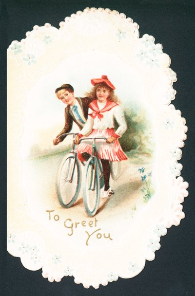 Coppia in bicicletta da English School