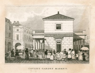 Mercato di Covent Garden, Londra da English School