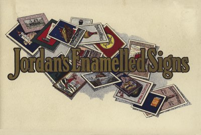 Copertina di Jordans Enamelled Signs da English School