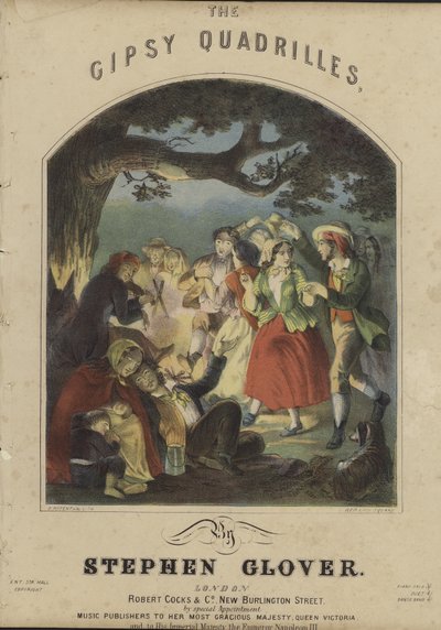 Copertina di La Zingara Quadriglie da English School