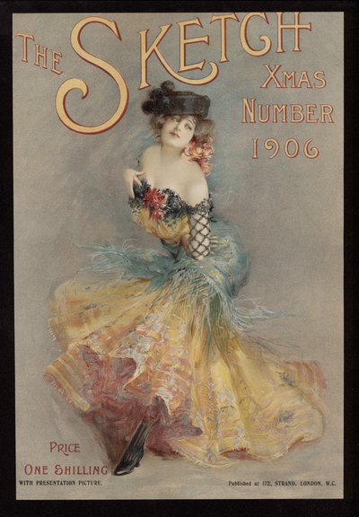 Copertina di The Sketch, numero di Natale da English School