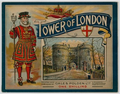 Copertina della guida alla Torre di Londra da English School