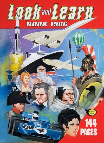 Copertina del libro Look and Learn 1986 da English School