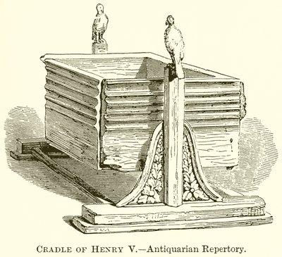 Culla di Enrico V.--Repertorio Antiquario da English School
