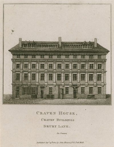 Craven House, Craven Buildings, Drury Lane, Londra da English School