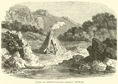 Ruscello a Terranova, Wigwam indiano da English School