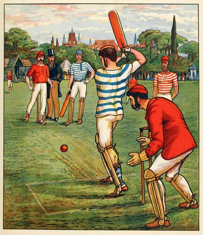 Cricket, da British Sports and Games da English School
