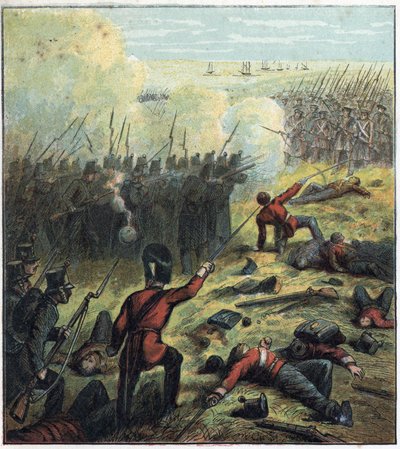 Guerra di Crimea (1853-1856) tra Russia e Impero Ottomano: i francesi e gli inglesi alleati con i turchi per assediare il porto russo di Sebastopoli dal 17 ottobre 1854 all