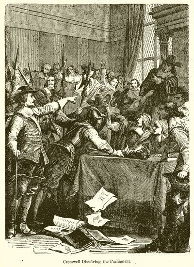Cromwell scioglie il Parlamento da English School