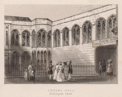 Crosby Hall, Bishopsgate Street, Londra da English School