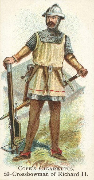 Balestriere, Re Riccardo II (cromolitografia) da English School