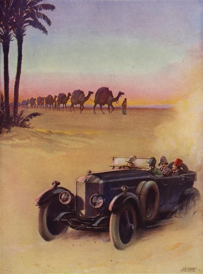 Attraversare il deserto in carovana di cammelli e in automobile da English School
