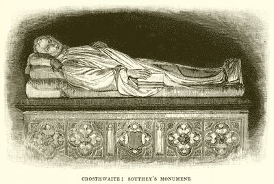 Crosthwaite: Monumento di Southey da English School