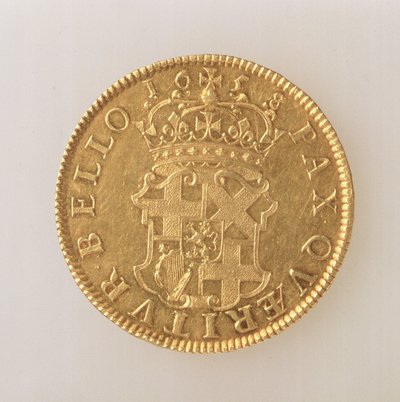 Corona di Oliver Cromwell (1599-1658), Zecca di Londra, 1658 (rovescio) da English School