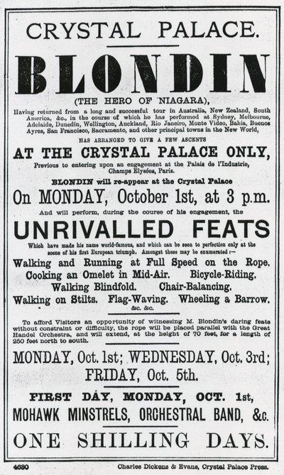 Crystal Palace. Blondin. L