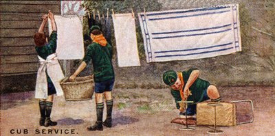 Servizio dei Lupetti, 1929 da English School