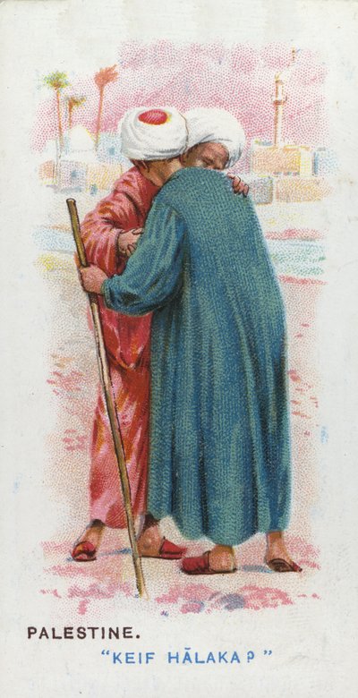 Saluto Consueto in Palestina, 1907 da English School