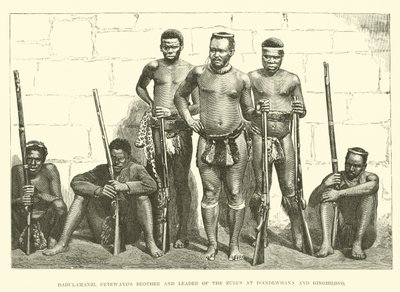Dabulamanzi, fratello di Cetewayo e leader degli Zulu a Isandlwhana e Ginghilovo da English School