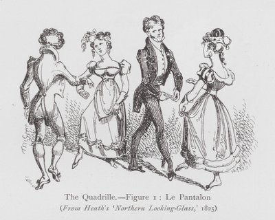 Danza: Il Quadrille, Figura 1, Le Pantalon da English School