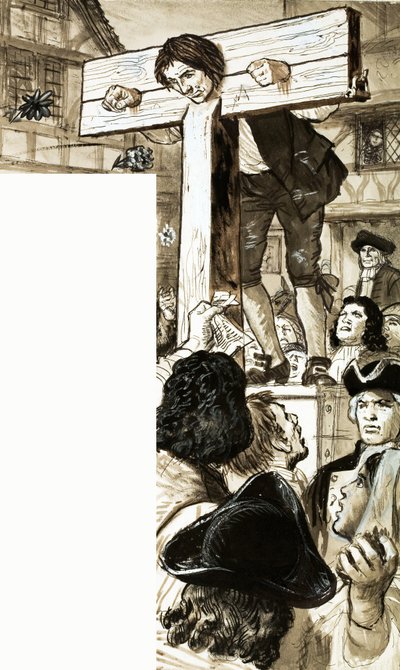 Daniel Defoe nella gogna da English School
