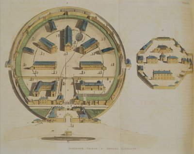 Prigione di Dartmoor, 1810 da English School