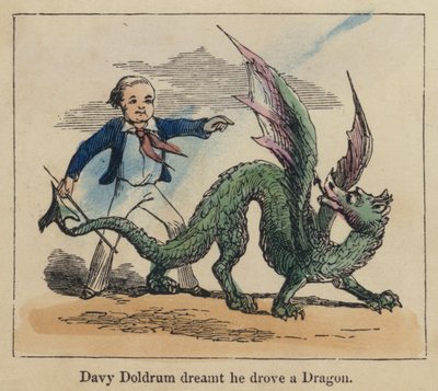 Davy Doldrum sognava di guidare un drago da English School