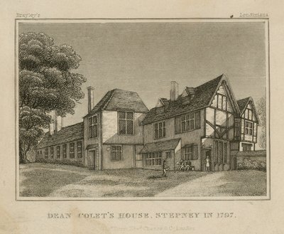 Casa di Dean Colet a Stepney da English School