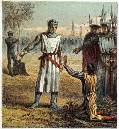 Morte per decapitazione di Piers Gaveston (Piles de Gabaston o Gavaston) da English School