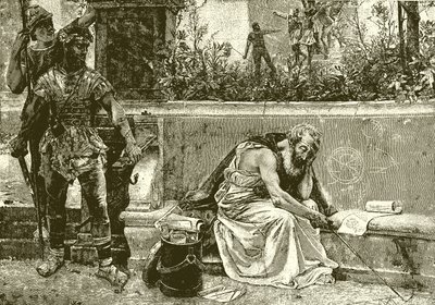 Morte di Archimede da English School