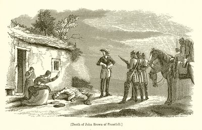 Morte di John Brown di Priesthill da English School