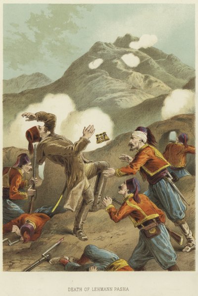 La morte di Lehmann Pasha da English School