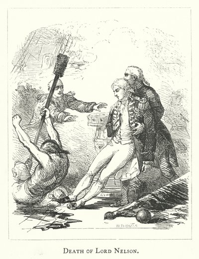 Morte di Lord Nelson da English School
