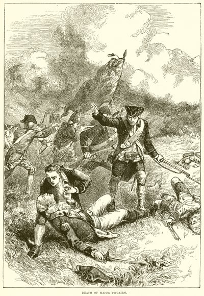 Morte del Maggiore Pitcairn da English School