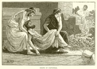 La morte di Pausania da English School